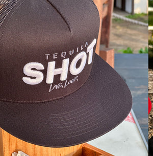 Tequila Shot Snapback Trucker Cap