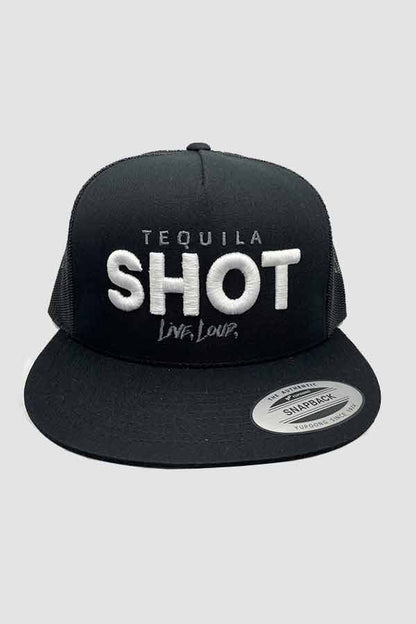 Tequila Shot Snapback Trucker Cap