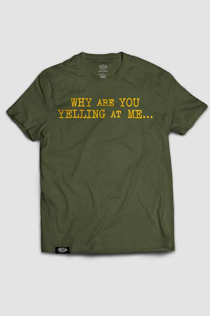 ThadArt Why Are You Yelling At Me... Short Sleeve T-Shirt