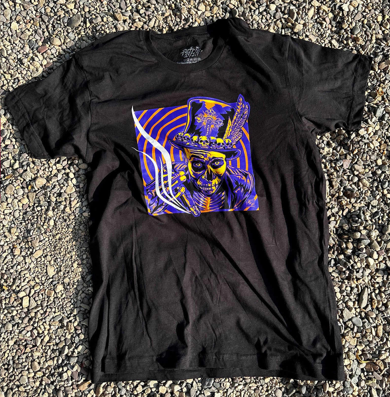 【CPGN STUDIO】Blowfish Embroidery Short Sleeve T-shirt Baron Short Sleeve T-Shirt